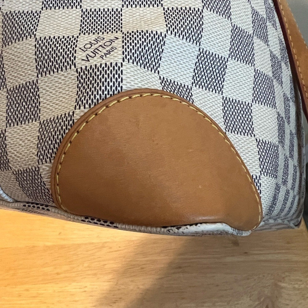 Louis Vuitton Damier Azur Hampstead Tote - Picture 10 of 14